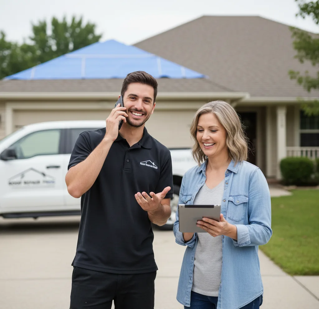 Modern Solutions Roof Repair customer support in Roulette